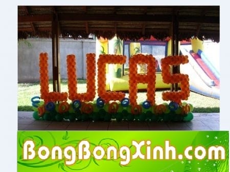 Chữ bong bóng 005