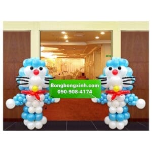 Trụ bong bóng 078 hình Doraemon