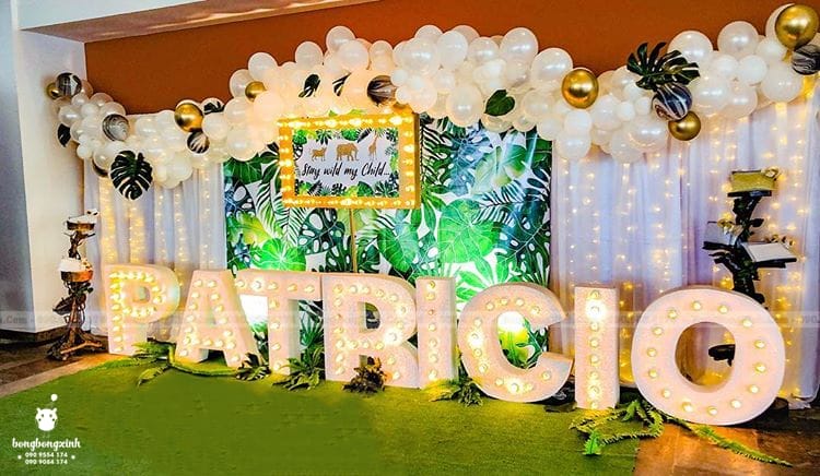 Tiểu cảnh sinh nhật Zoo TCSN001 Tiểu cảnh sinh nhật Zoo TCSN001