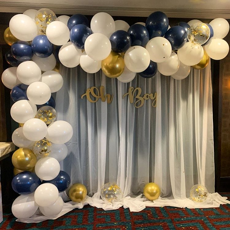 Backdrop sinh nhật bé trai BBX093 Backdrop sinh nhật bé trai BBX093