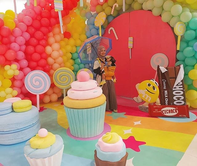 Tiểu cảnh bong bóng trang trí sinh nhật M&M BBX290 Tiểu cảnh bong bóng trang trí sinh nhật M&M BBX290