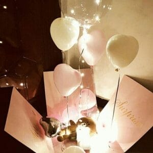 Hộp surprise màu trắng BBX047