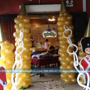 Cổng Chào Trang Trí Sinh Nhật Chủ Đề Công Chúa Rapunzel CB153