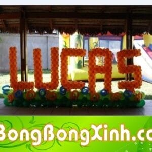 Chữ bong bóng 005