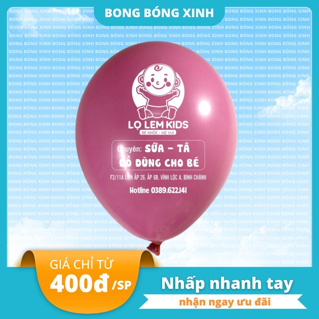 Bong bóng in logo 003 14