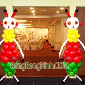 Trụ bong bóng 073 - hai chú cừu