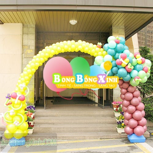 Cổng chào sự kiện bong bóng tạo hình CD0115 Cổng chào sự kiện bong bóng tạo hình CD0115