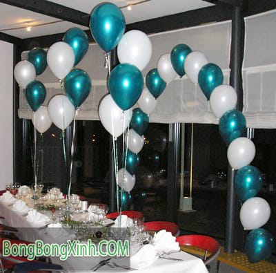 Trang trí bàn tiệc cưới xinh xắn BT053