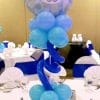 Trang trí bàn tiệc cưới bằng trụ bong bóng xinh đẹp BT057
