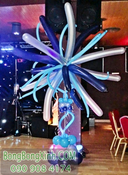 Trụ bong bóng trang trí nghệ thuật độc đáo TBB139 Trụ bong bóng trang trí nghệ thuật độc đáo TBB139