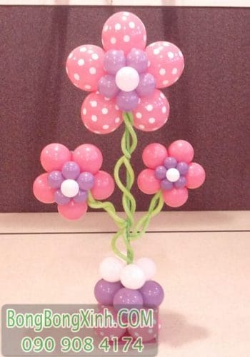 Bong bóng tạo hình TH109 có thể kết hợp cùng sản phẩm trên