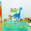 Bàn quà Dinosour  sinh nhật bé Đức Trí BQ149