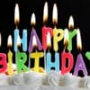 Nến sáp chữ Happy Birthday