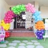 Cổng chào trang trí sinh nhật nhiều màu sắc theo chủ đề Lol Surprise CB152
