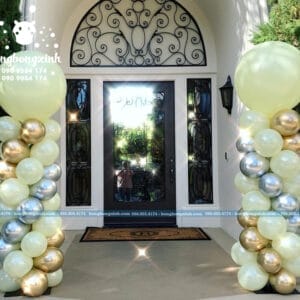 Trụ bong bóng đón khách sự kiện TBB146