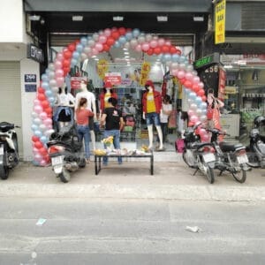 Cổng chào khai trương Gavani CC066