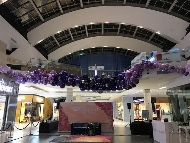 Dây bong bóng trang trí khai trương