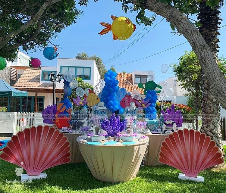 Bàn quà sinh nhật thủy cung BQ208