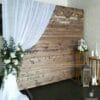 Trang trí đám cưới backdrop lãng mạn BRC014