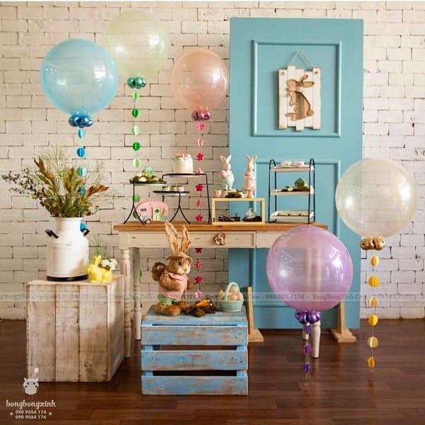 Bàn quà sinh nhật thỏ con BBBN139 Bàn quà sinh nhật thỏ con BBBN139