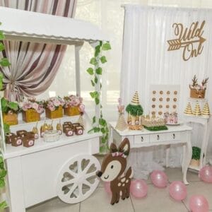Trang trí sinh nhật trọn gói bé Nina BBX049