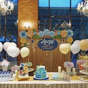 Trang trí sinh nhật trọn gói tại nhà bé Lana BBX071