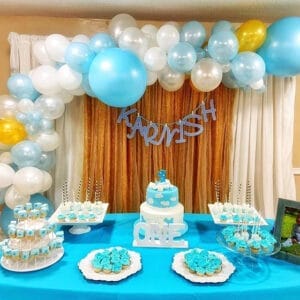 Trang trí sinh nhật trọn gói tại nhà đơn giản BBX107