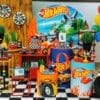 Trang trí sinh nhật trọn gói Hotwheel BBX184