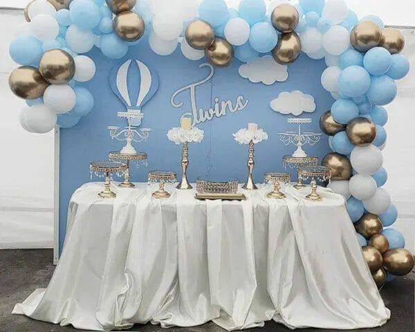 Trang trí sinh nhật trọn gói khinh khí cầu