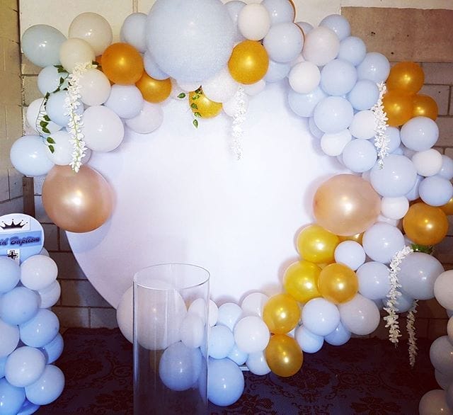 Trang trí backdrop sinh nhật tròn bằng format BBX307 Trang trí backdrop sinh nhật tròn bằng format BBX307