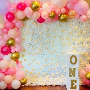 Backdrop hoa tương trang trí sinh nhật BBX368