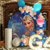 Backdrop sinh nhật Elsa trong Frozen BBX459