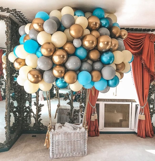 Tiểu cảnh bong bóng sinh nhật độc đáo BBX466 Tiểu cảnh bong bóng sinh nhật độc đáo BBX466