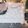 Backdrop tiệc cưới format và đèn BRC021