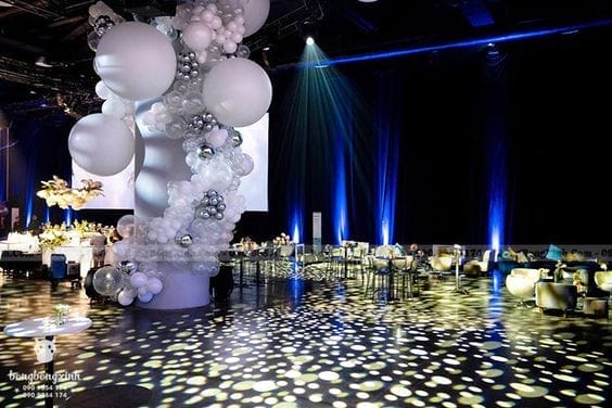 Trụ bong bóng khổng lồ trang trí party TBB150 Trụ bong bóng khổng lồ trang trí party TBB150