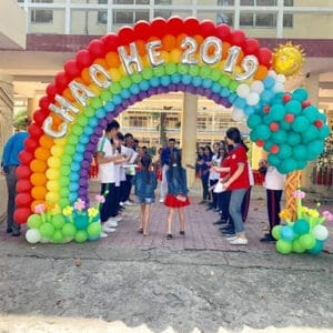 cổng chào sự kiện CD167