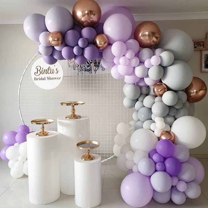 Backdrop bong bóng tiệc cưới sang trọng BBX486 Backdrop bong bóng tiệc cưới sang trọng BBX486