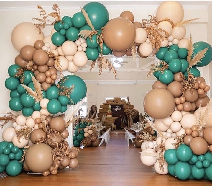 Cổng chào bong bóng trang trí sinh nhật độc đáo BBX491 Cổng chào bong bóng trang trí sinh nhật độc đáo BBX491