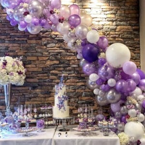 Bàn quà sinh nhật lung linh BBX513