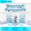Bộ trang trí sinh nhật Frozen BBX555