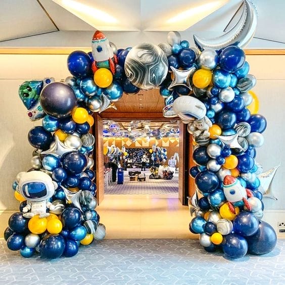 Cổng chào sinh nhật chủ đề Phi Hành Gia BBX570 Cổng chào sinh nhật chủ đề Phi Hành Gia BBX570