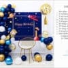 Set trang trí sinh nhật chủ đề Không Gian BBX590
