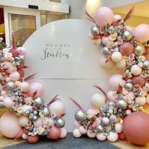 Backdrop trang trí khai trương BBX598