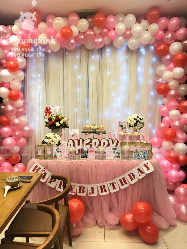 Bàn quà sinh nhật Cherry BQ186