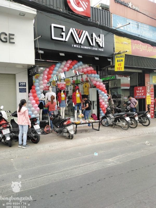 Cổng chào khai trương Gavani CC066