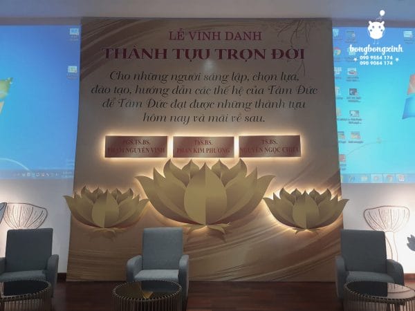 backdrop trang trí sân khấu 