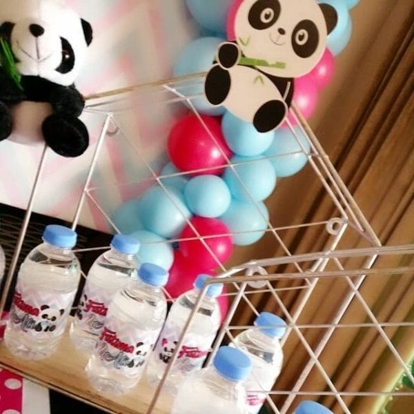 Phụ kiện trang trí bàn quà trang trí đôi chủ đề gấu trúc BBX213 Phụ kiện trang trí bàn quà trang trí đôi chủ đề gấu trúc BBX213