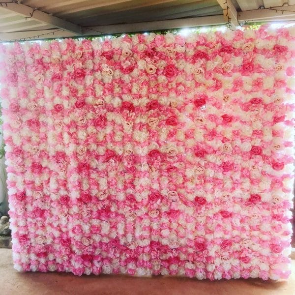 Backdrop sinh nhật hoa giấy BBX409 góc nhìn 2