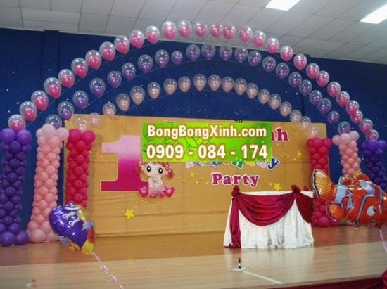 Sân khấu tiệc cưới 012