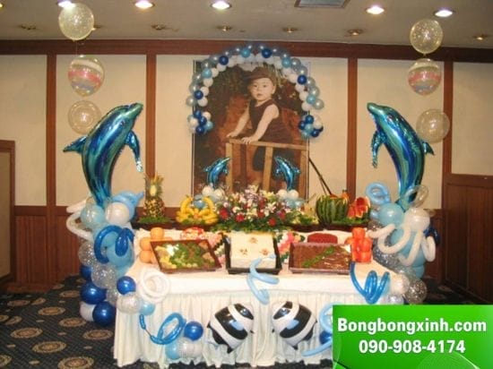 bàn quà sinh nhật 035 bàn quà sinh nhật 035